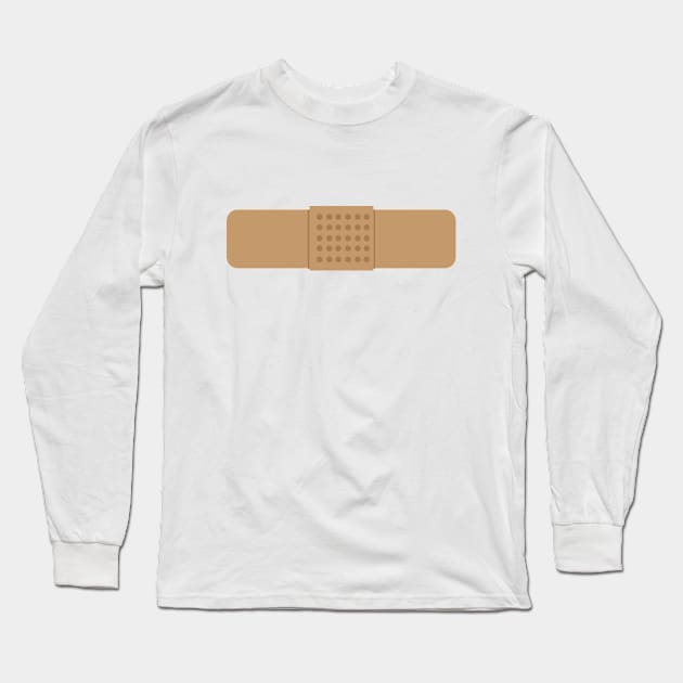 car adhesive bandage decal Long Sleeve T-Shirt by Estudio3e